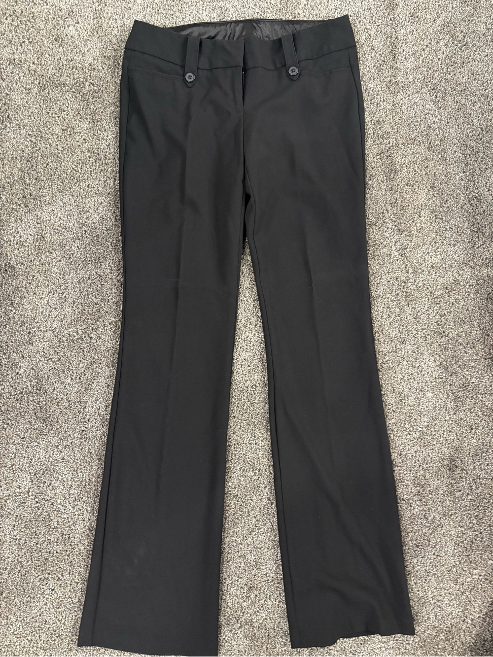 Joe Benbasset Black Women's Straight-Leg Dress Pants